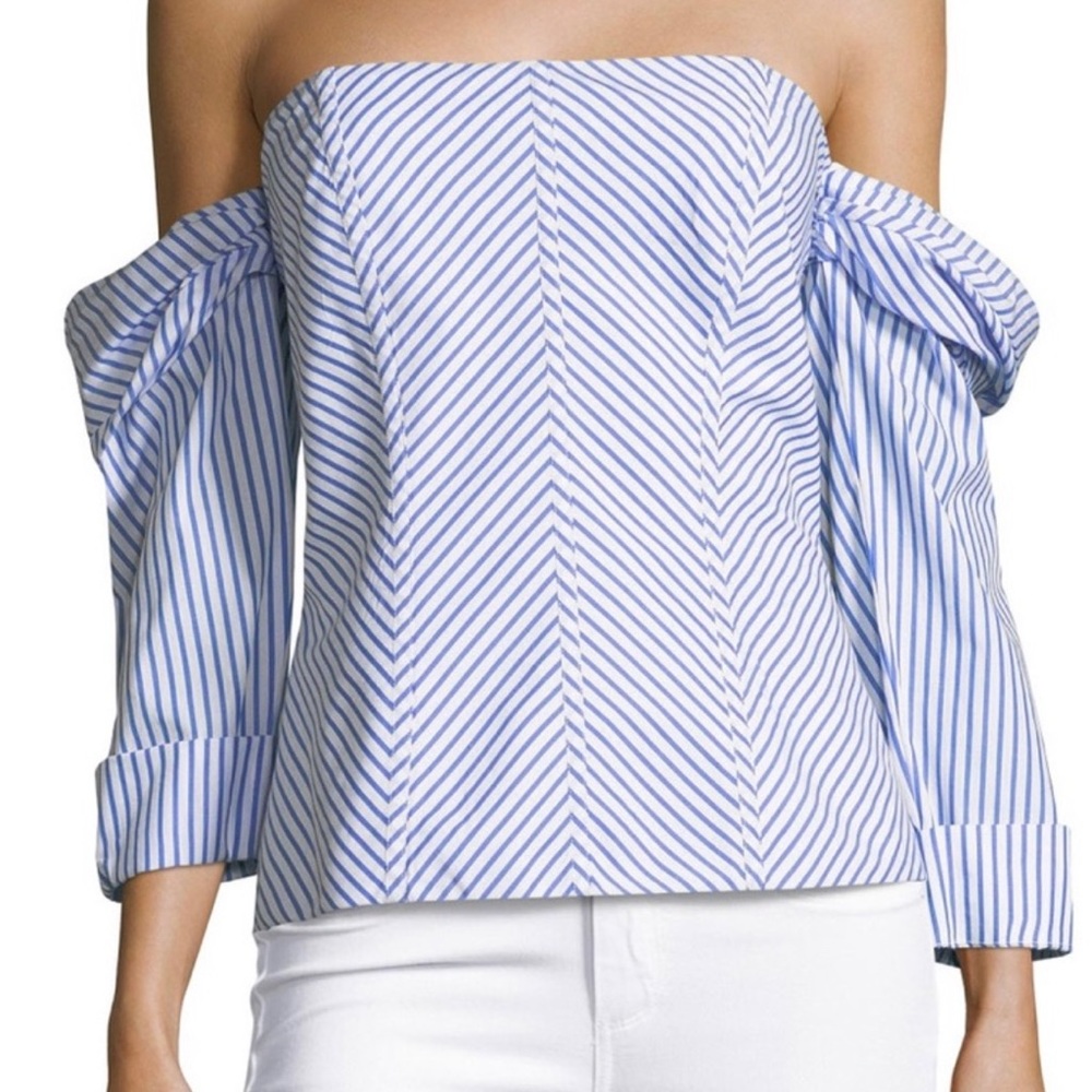 PETERSYN Women's Off Shoulder Long Sleeve Top